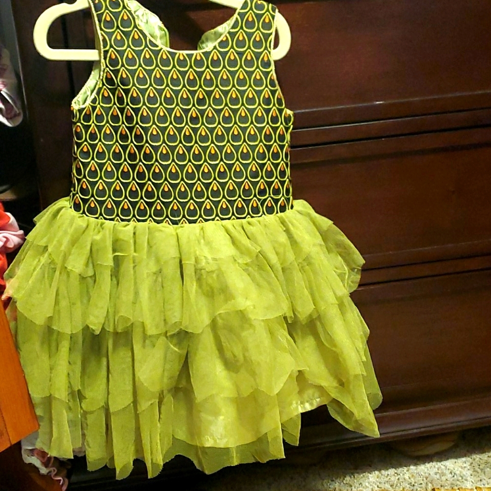 Green dress